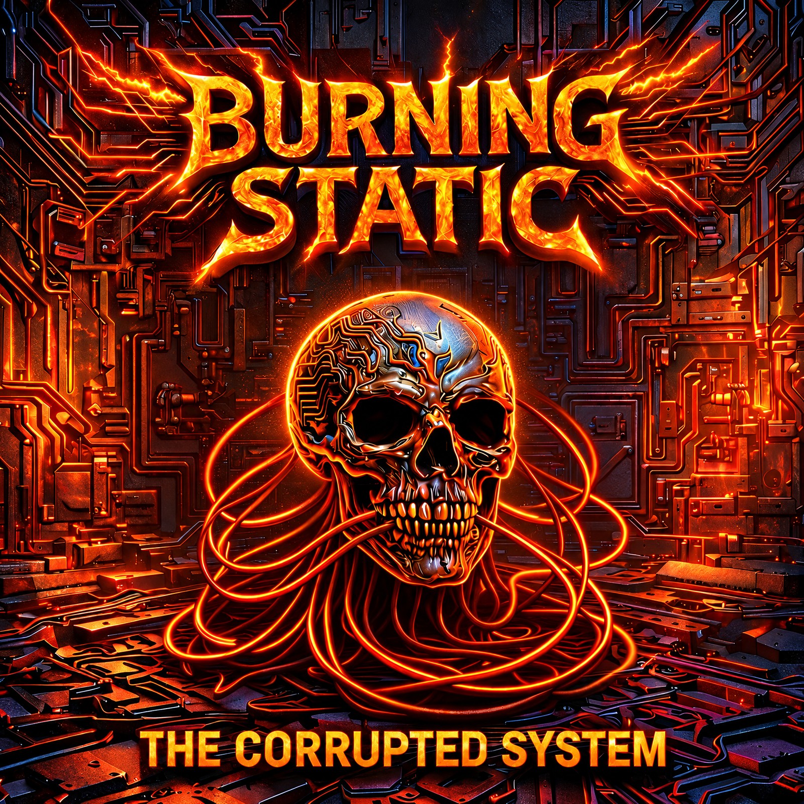 The Corrupted System, album cover art